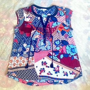 DR2 short sleeve blouse